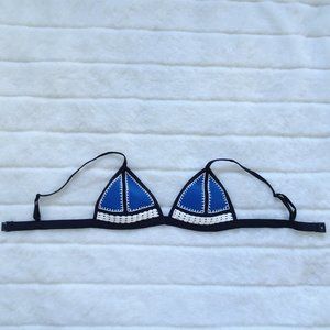 TRIANGL bathing suit. Top Only is a size Medium